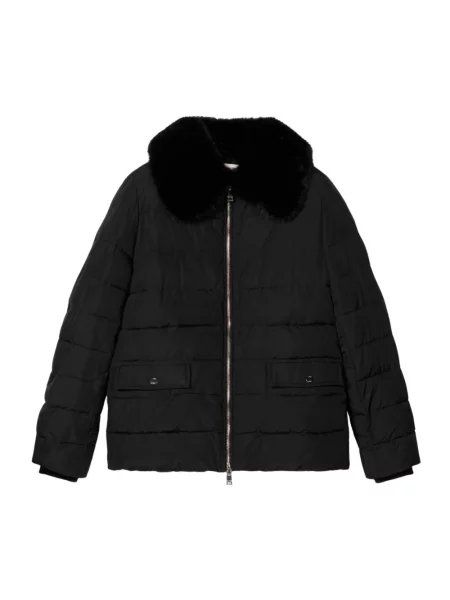 Kurtka puchowa Oltre czarna