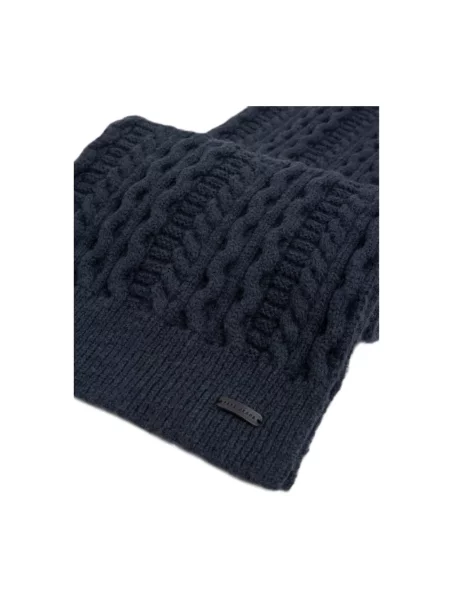 Szal Pepe Jeans elegancka niebieska