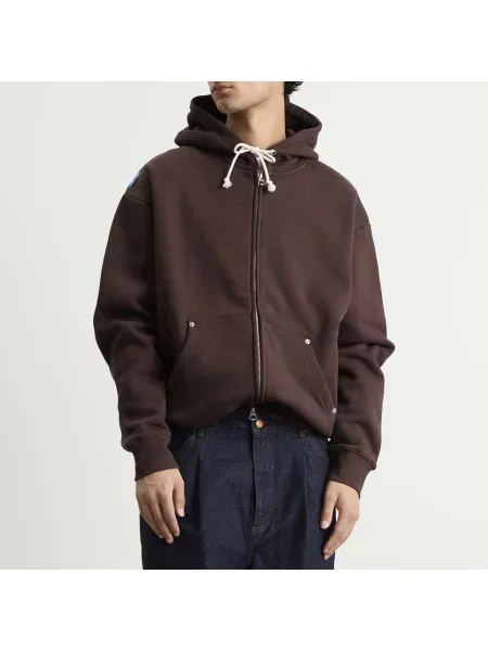 Bluza z kapturem Larriet brązowa