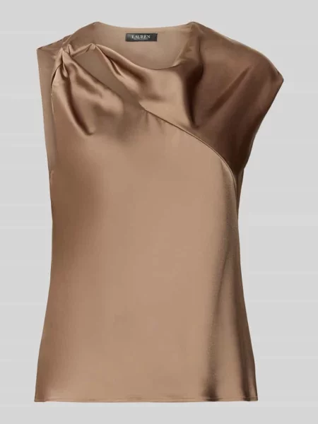 Bluzka o kroju regular fit z wycięciem model ‘Olindo’ Lauren Ralph Lauren