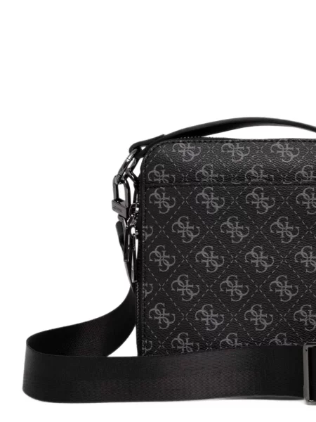Crossbody taška Guess čierna