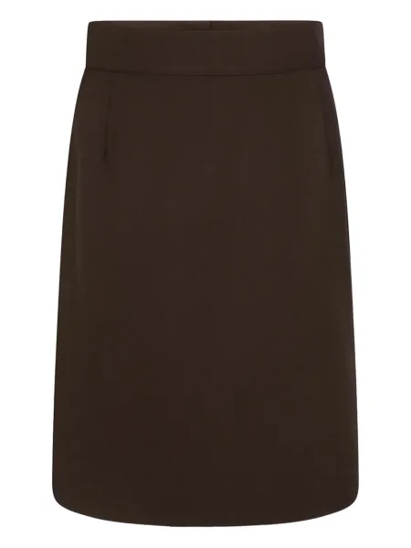 Dětské pouzdrová sukně Zeco Schoolwear hnědé