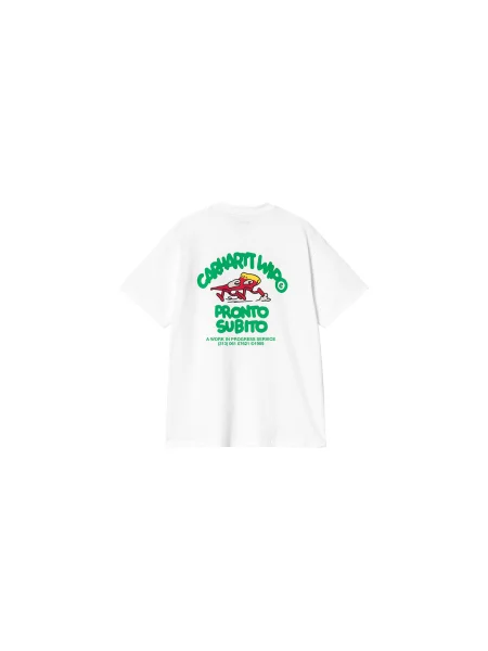 Carhartt WIP S/S Pronto T-Shirt Mężczyźni Koszulki Carhartt WIP Size: XL biały