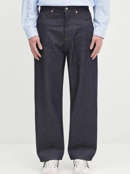 Drôle de Monsieur jeans Le Jean Baggy Brut albastru