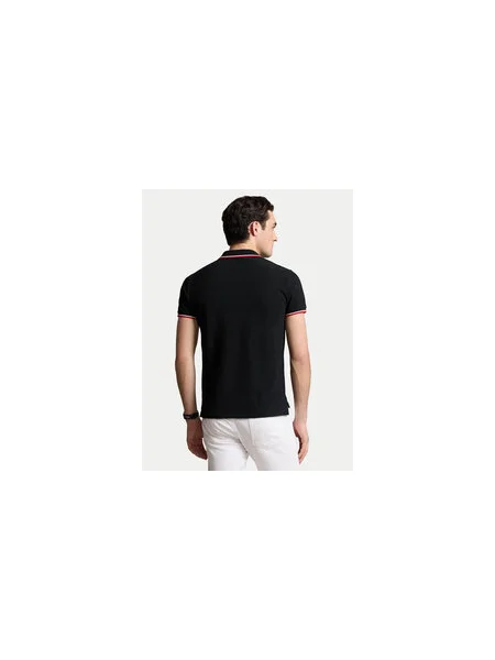 Polo Ralph Lauren Pólóing Ssl Slim Fit fekete
