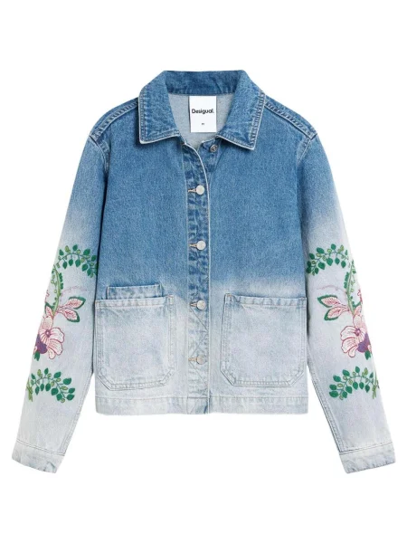 Geacă Desigual albastru