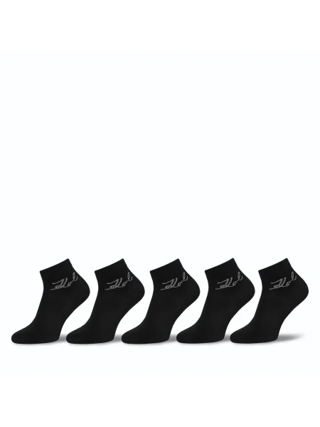 KARL LAGERFELD Șosete lungi negru