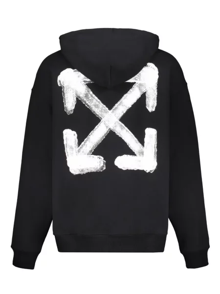 Hanorac cu glugă Off-white alb