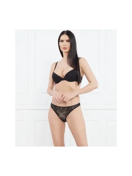 Emporio Armani Sutien LADIES KNITTED PUSH negru
