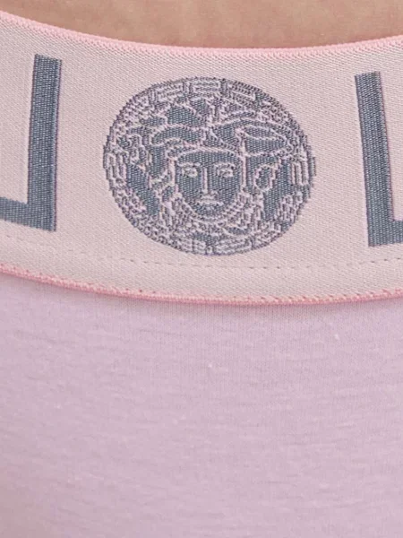 Chiloți tanga Versace roz