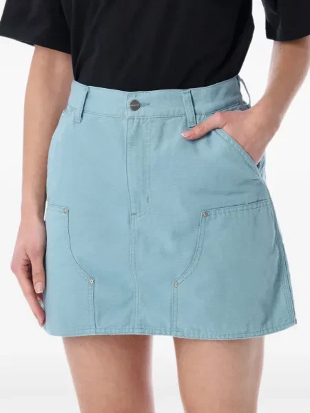 Fusta mini Carhartt Wip albastru