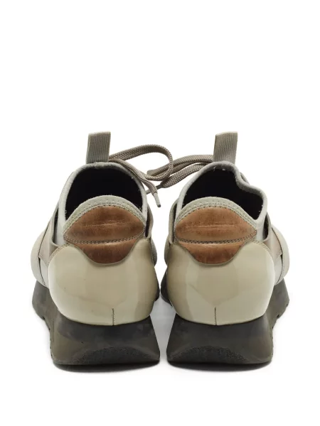 Kožené tenisky Balenciaga Pre-owned šedé