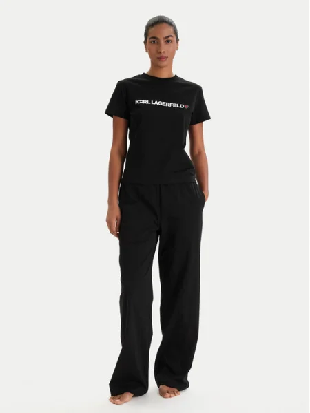 KARL LAGERFELD Pijama negru