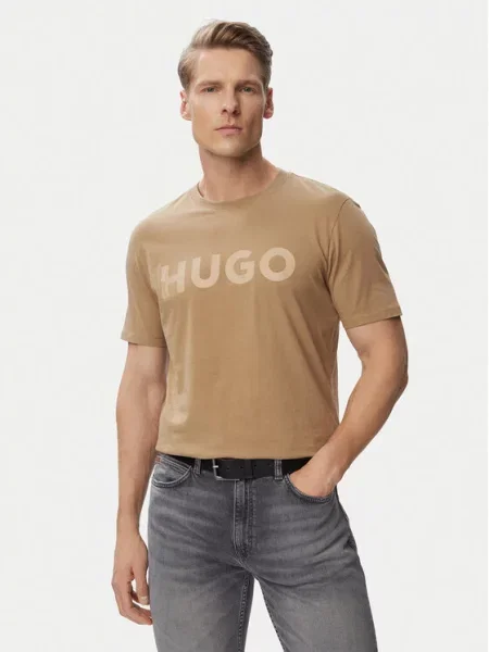 Футболка Hugo бежевая
