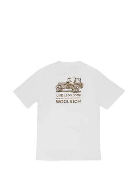 Tricou Aimé Leon Dore cu imagine alb