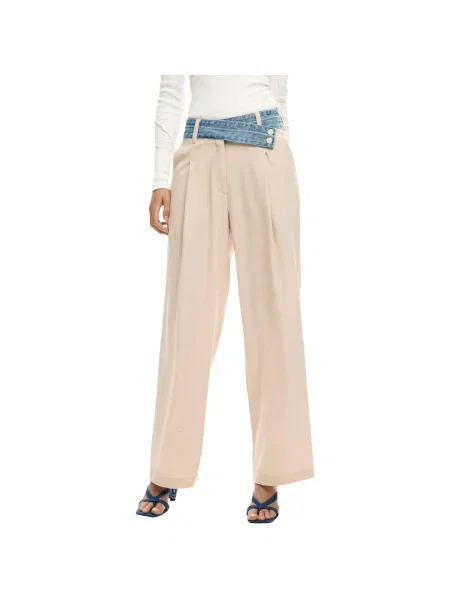 Desigual Pantaloni din bej