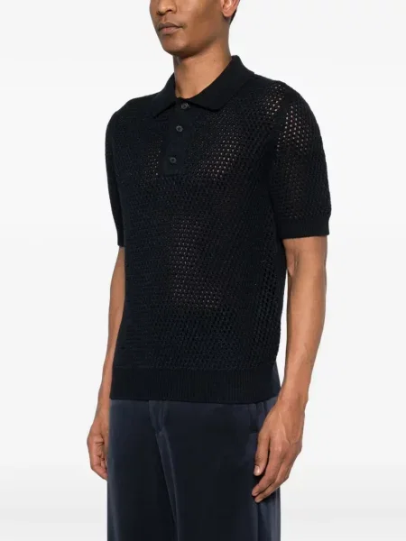 Polo Prada tricotate albastru