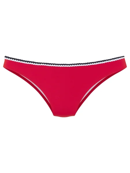 S.Oliver Slip costum de baie bleumarin / roșu alb