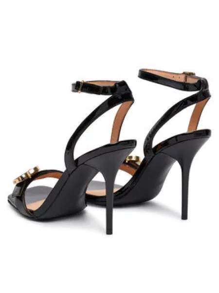 LOVE MOSCHINO Sandale crna