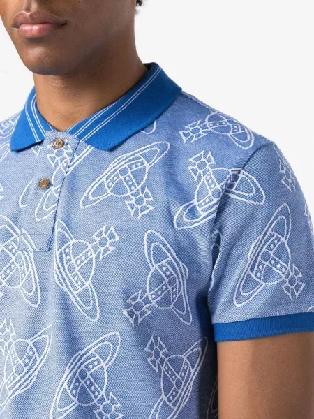 Polo Vivienne Westwood με σχέδιο μπλε