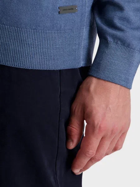 Вовняний кардиган Pierre Cardin синій