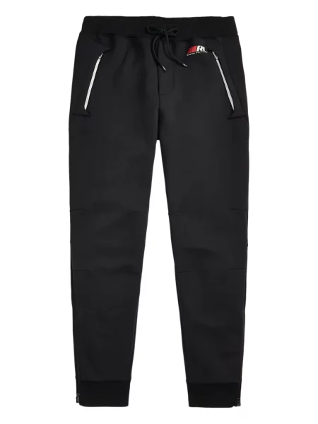 Slip de baie Polo Ralph Lauren alergare cu cordon cu imagine alb