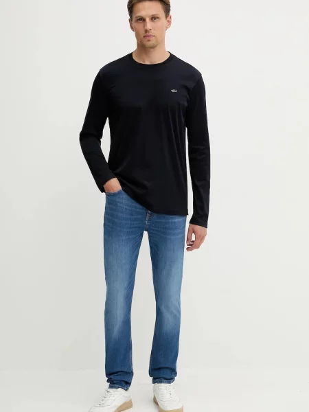 Лонгслів Paul&Shark Knitwear однотонний синій