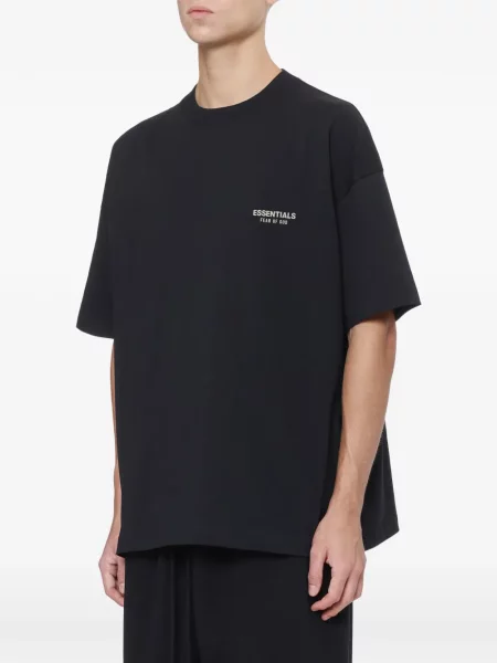 Μπλούζα Fear Of God Essentials με σχέδιο μαύρο