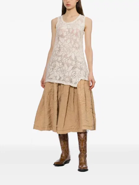 Vestă Comme Des Garçons cu broderie cu model floral