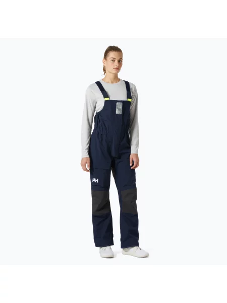 Spodnie żeglarskie Helly Hansen Pier Bib navy granatowe