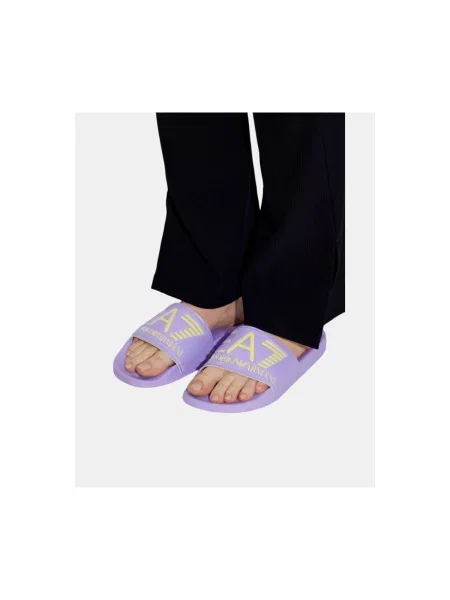 Natikače Emporio Armani Ea7 ljubičasta