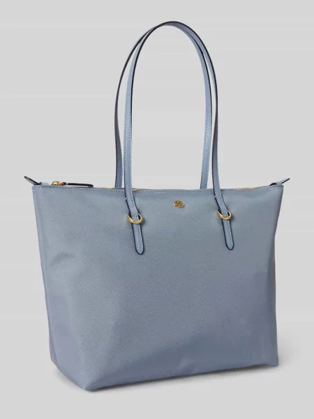 Lauren Ralph Lauren torebka shopper niebieska