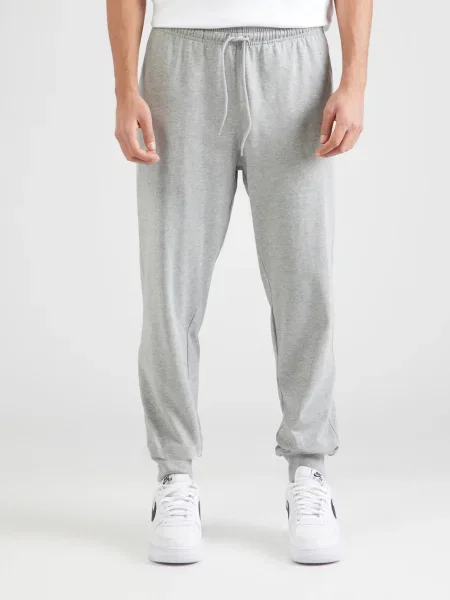 Nike Sportswear Nohavice CLUB melírovaná sivá