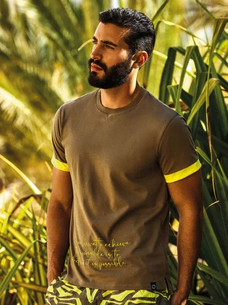 Мужская футболка с принтом