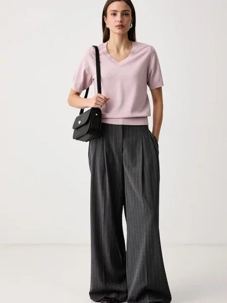 United Colors of Benetton tricou tricotat pentru femei roz