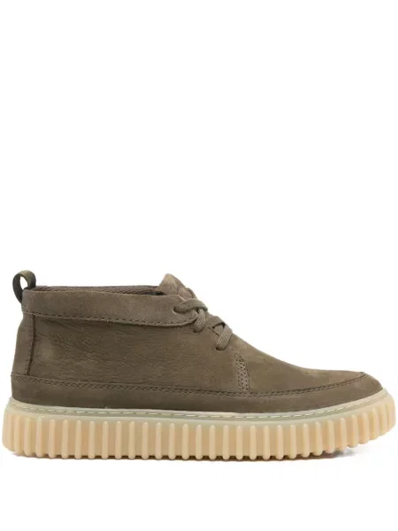 Botine Clarks Originals cu șireturi din piele maro