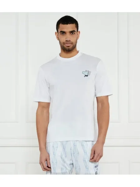 Hugo Blue Póló Nagulop | Relaxed fit fehér