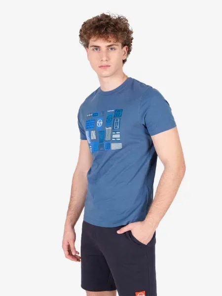 Футболка Sergio Tacchini синяя