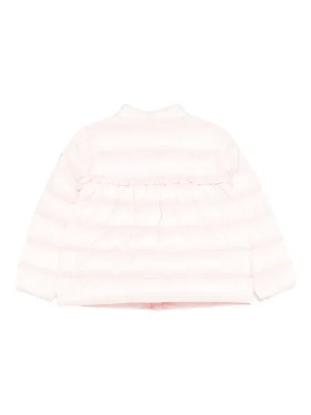 Kurtka dziecięca Moncler Enfant różowa