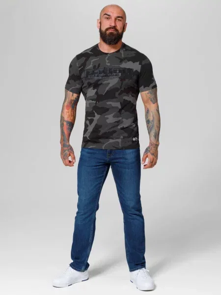 Koszulka Pitbull Slim Fit Classic Boxing czarna