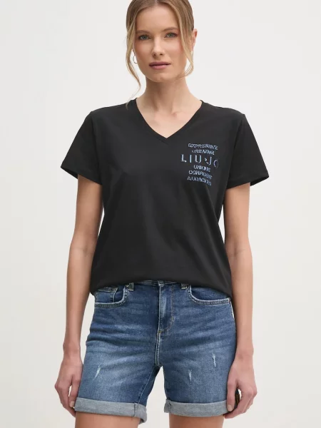 Majica Liu Jo za žene crna
