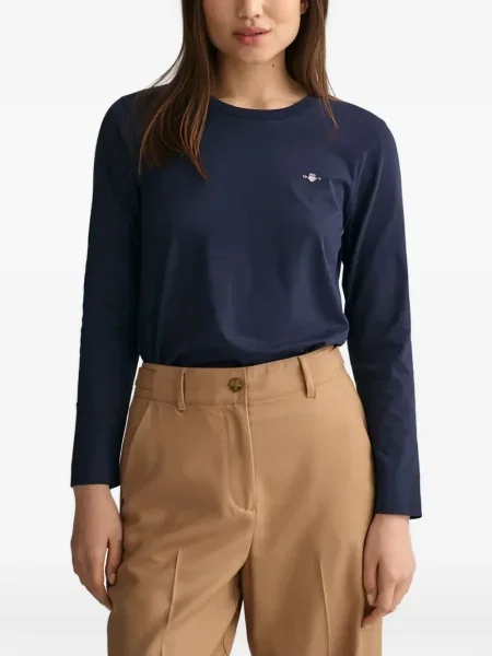 Tricou Gant albastru