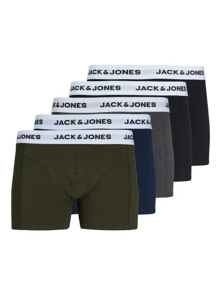 JACK & JONES Boxerky zmiešané farby čierna
