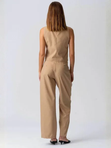 TEESHOPPEN Vestă Natalie maro