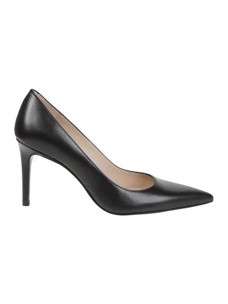 Czółenka Stuart Weitzman skórzana czarna