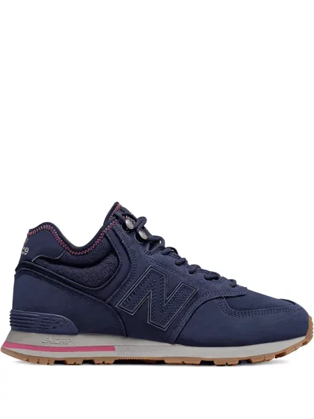 Top New Balance cu autograf alergare albastru