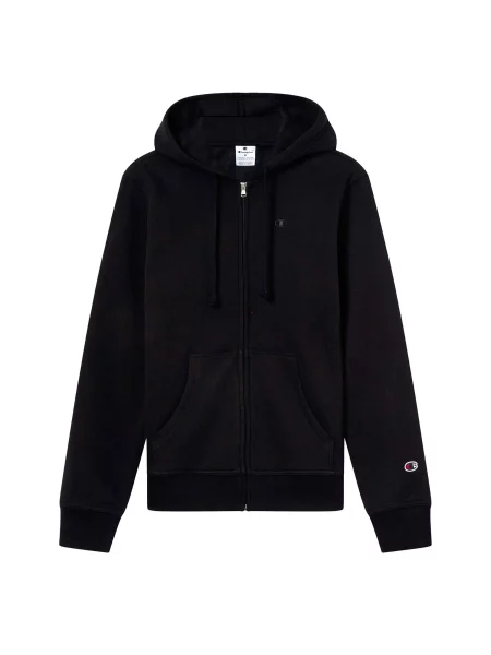 Bluza Champion Z Kapturem Full Zip Dorośli czarna