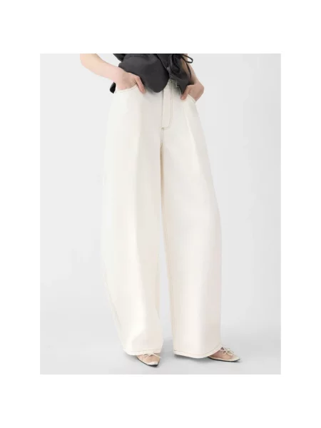 Jeansy Jacquemus białe