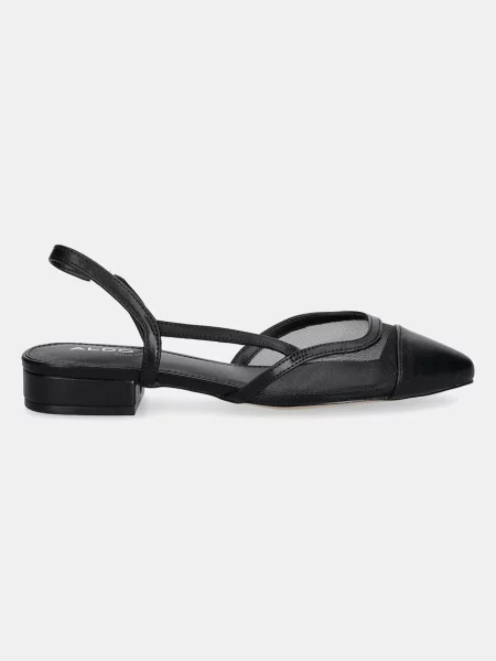 Балетки Aldo с открытой пяткой черные