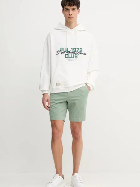 Кофта Pepe Jeans TALBOT HOODIE з капюшоном з аплікацією білий
